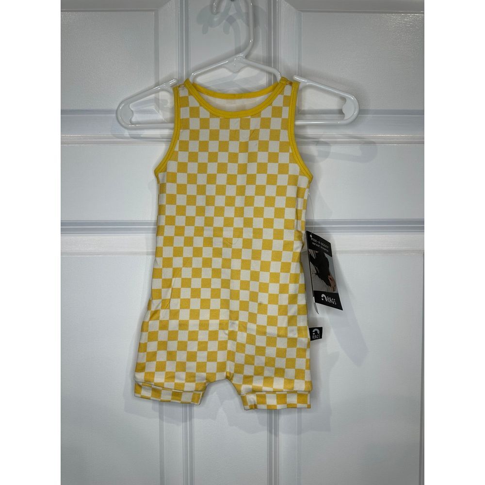 Rags To Raches Baby Romper Size 0-3 Months NWT